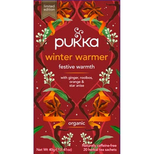 Pukka Winter Warmer Organic Herbal Tea - 20 Bags