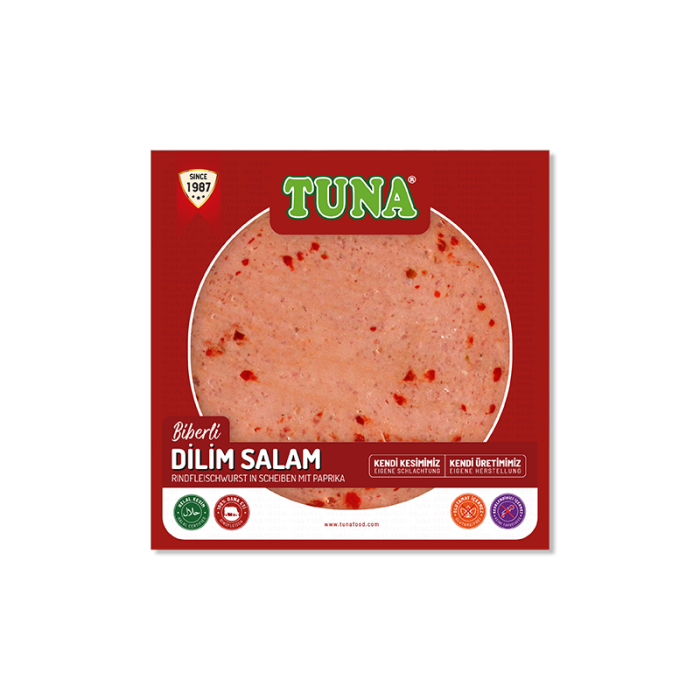 Beef Sliced Salami with Pepper 150g