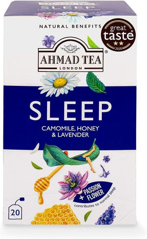 Ahmad Tea Natural Benefit Tea | Camomile, Honey & Lavender 
