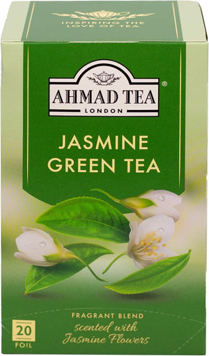 Ahmad Tea Green Tea | Jasmine Green Tea | 20 Teabag Sachets