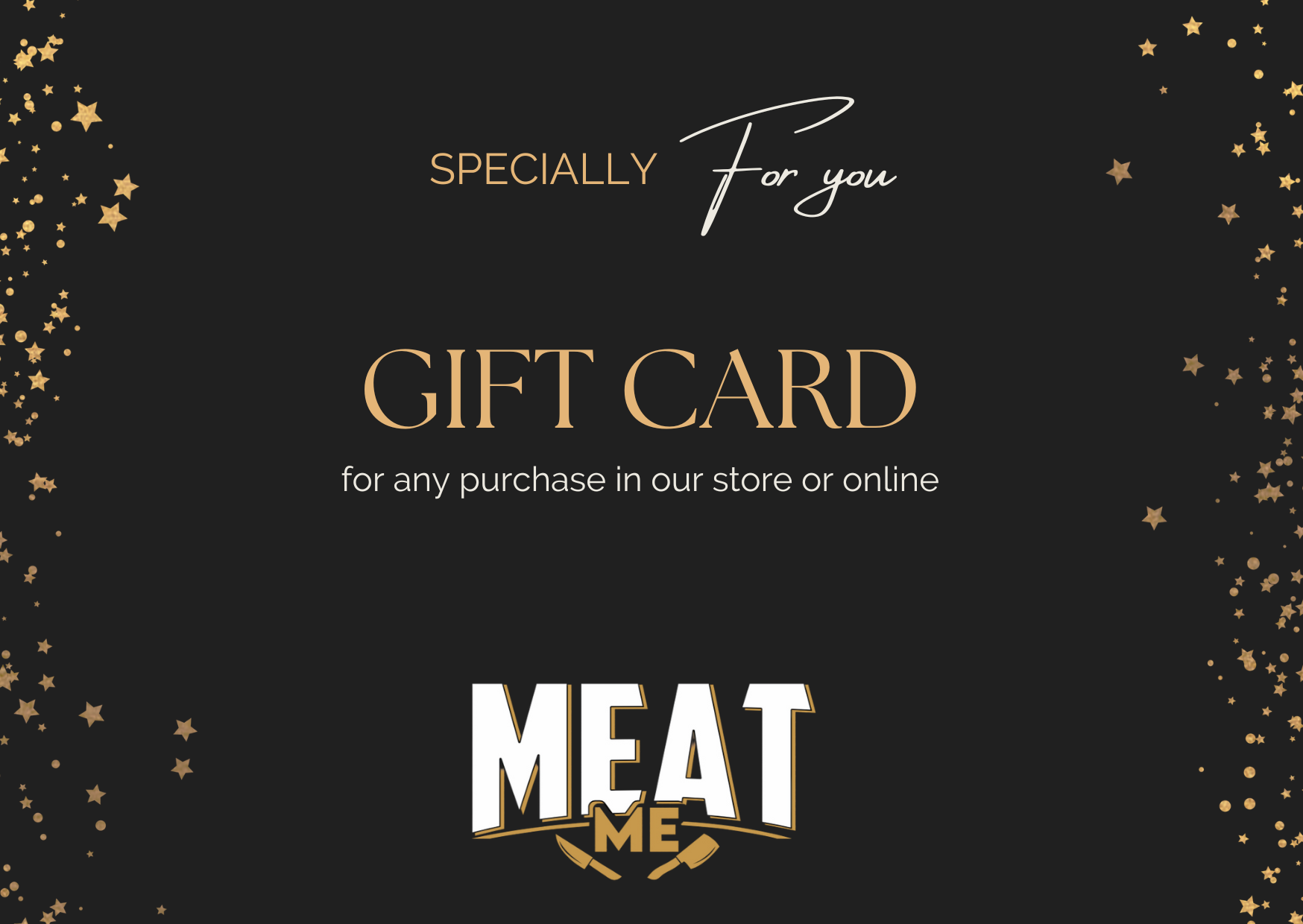 Meat Me Gift Card – The Perfect Flexible Gift