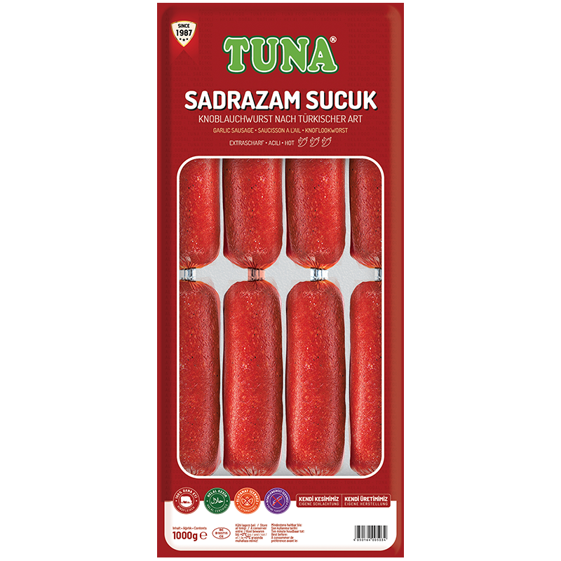 Hot Turkish Sausage 1000 gr